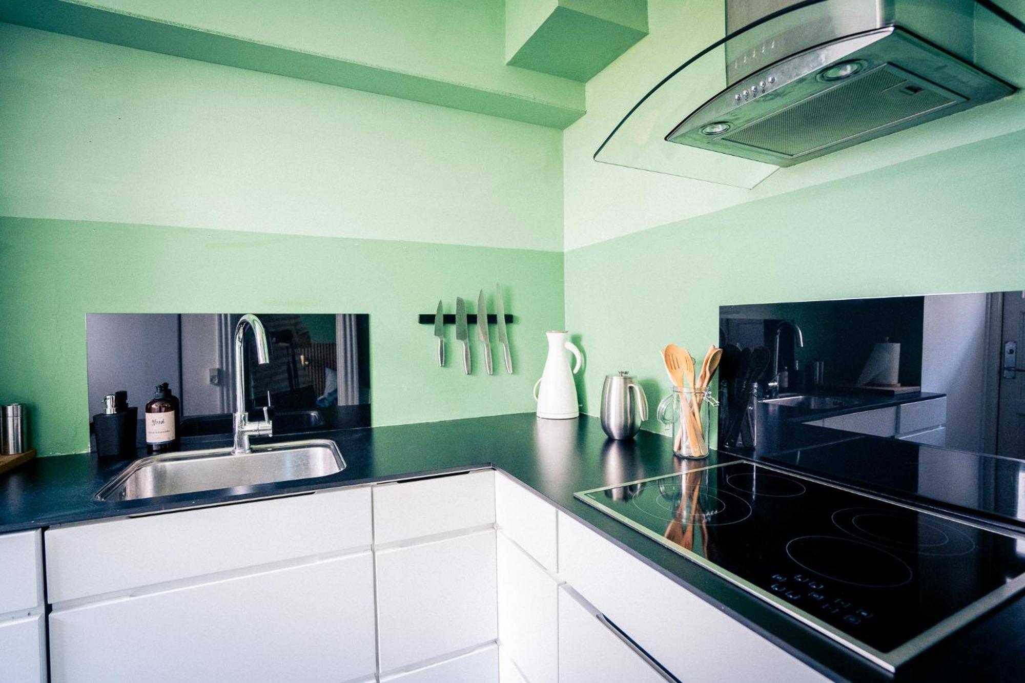 קופנהגן Spacious Green Apartment With Amazing Loft מראה חיצוני תמונה